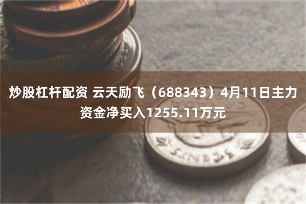 炒股杠杆配资 云天励飞（688343）4月11日主力资金净买入1255.11万元