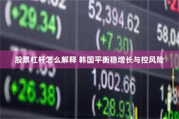 股票杠杆怎么解释 韩国平衡稳增长与控风险